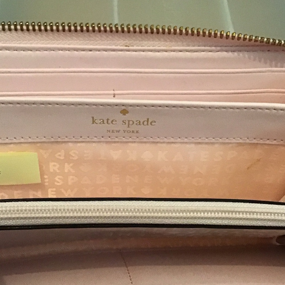 Kate Spade Blush Bow Wallet - Picture 9 of 12